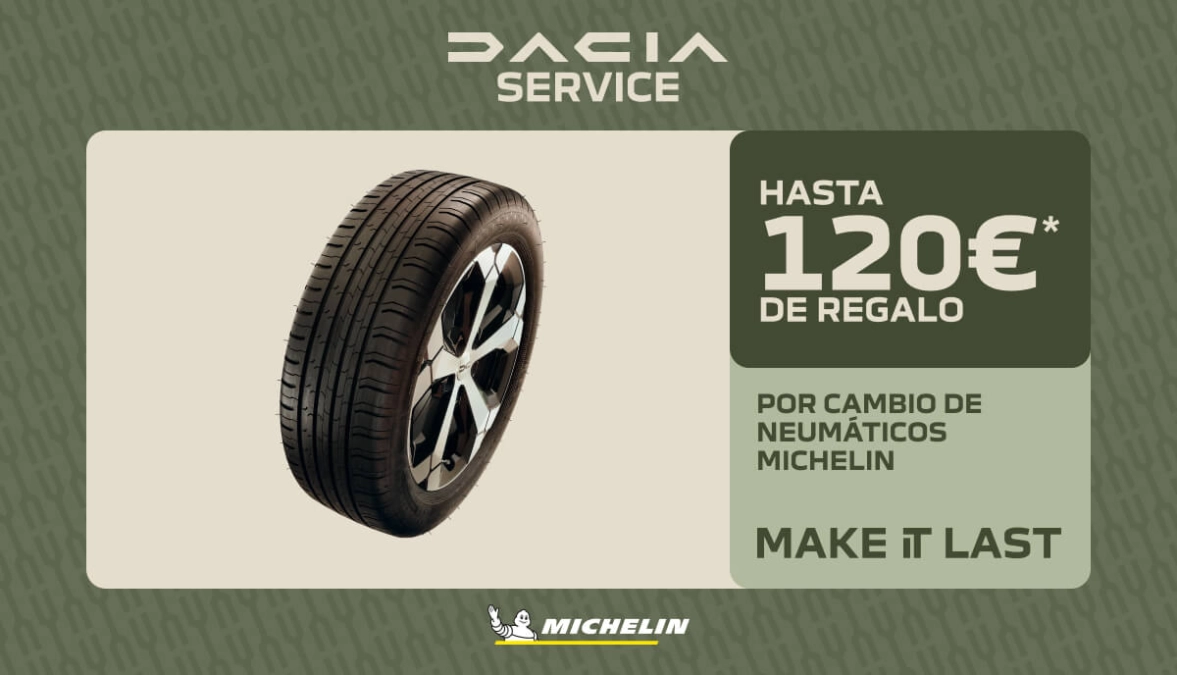 Llévate hasta 120€ con neumáticos MICHELIN